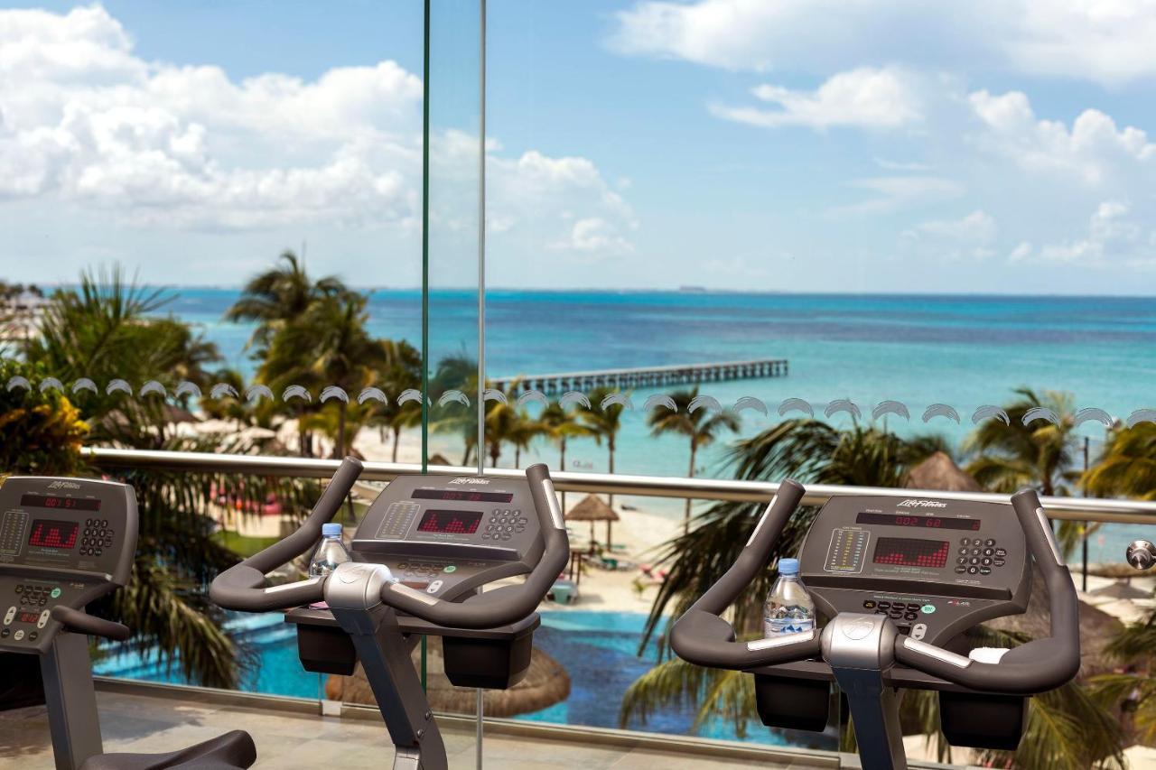 Grand Fiesta Americana Coral Beach Cancún Zewnętrze zdjęcie The gym at the Grand at Moon Palace